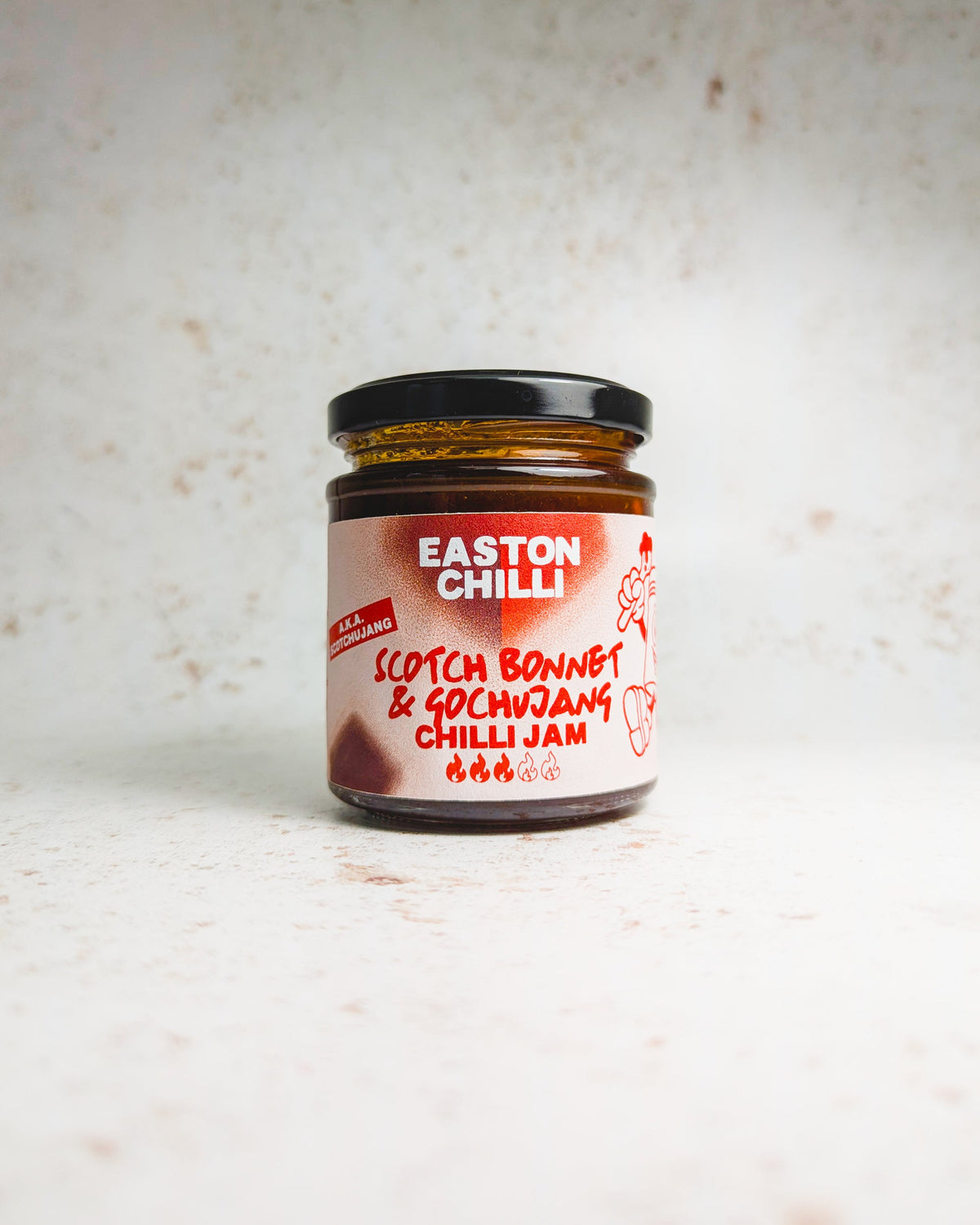Scotch Bonnet & Gochujang Chilli Jam by Easton
