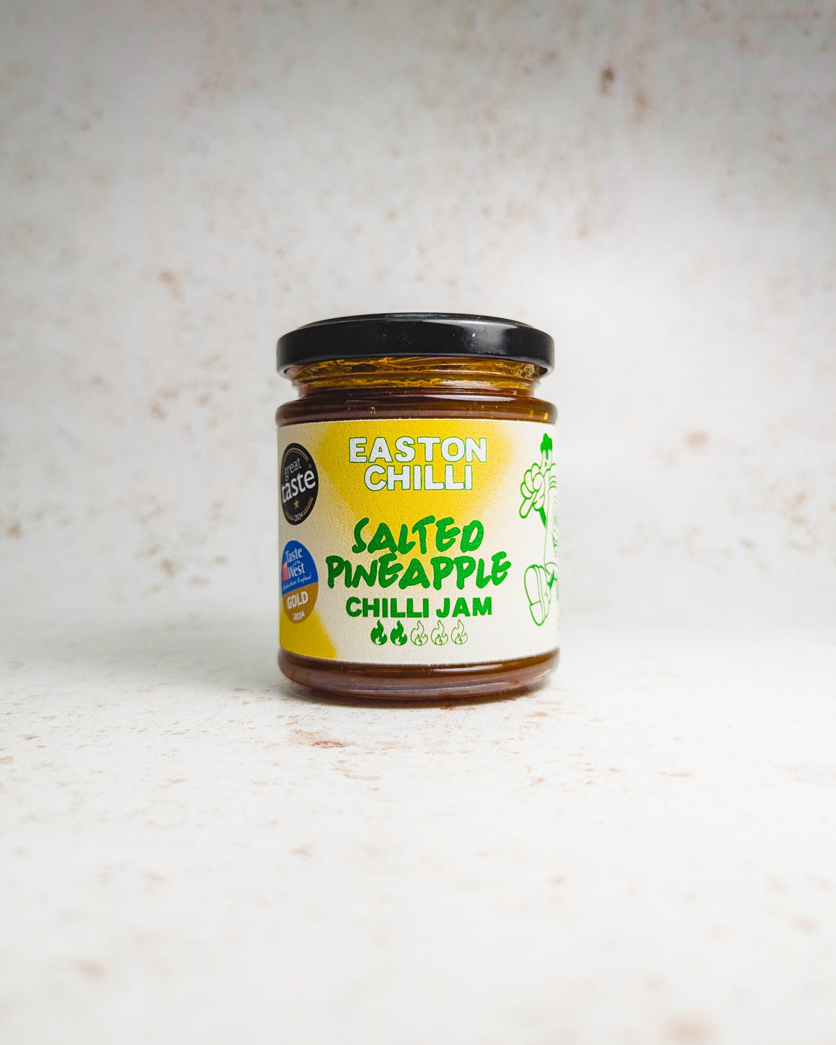 Salted Pineapple Chilli Jam by Easton Chilli