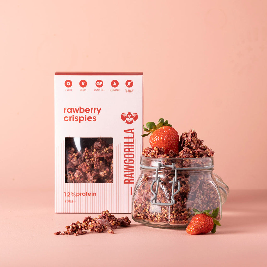 Rawberry Crispies 250g by Raw Gorilla, view 2