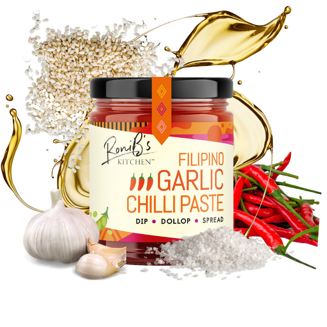 Filipino Garlic Chilli Paste by RoniB's Kitchen
