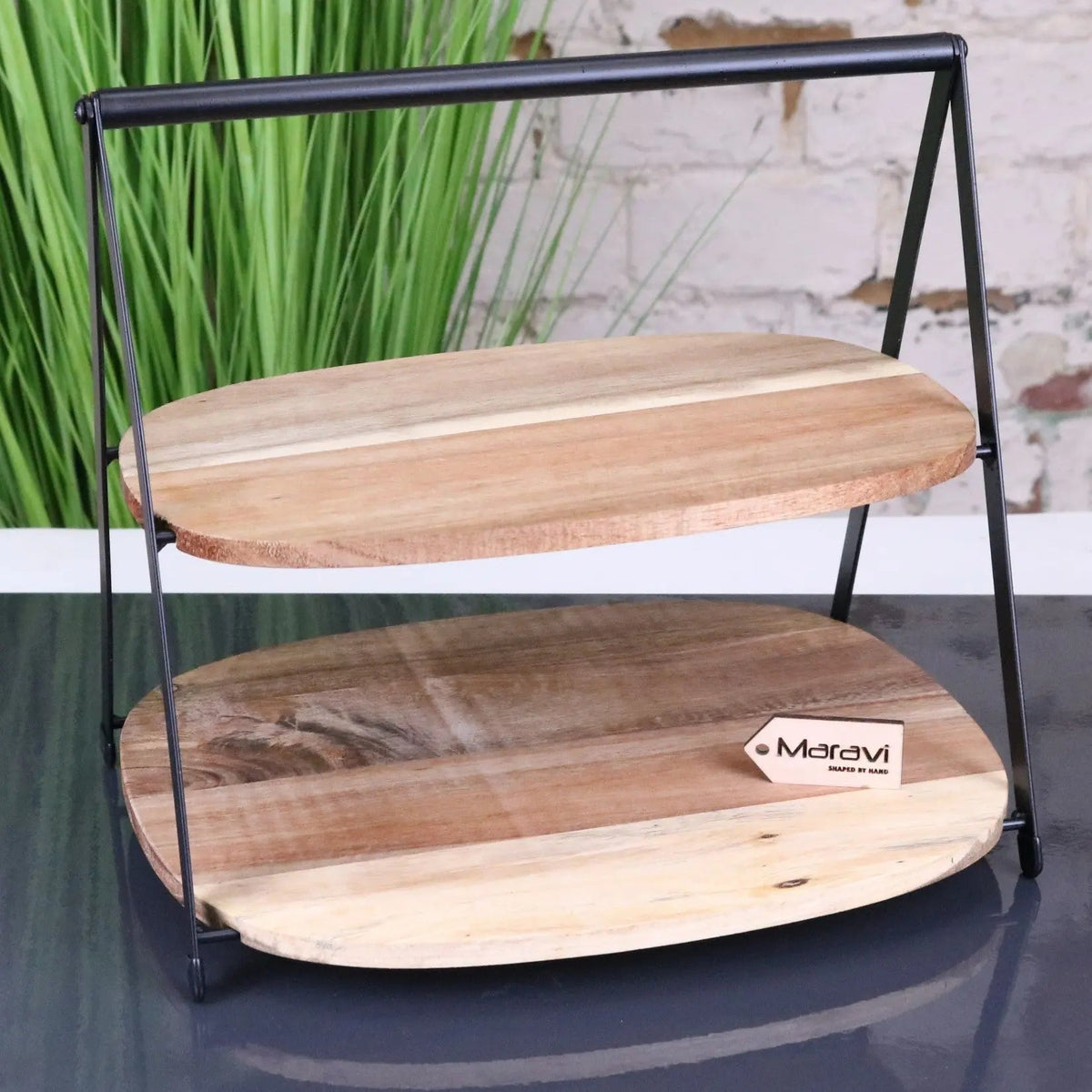 Revika 2 Tier Cake Stand 27cm by Maravi