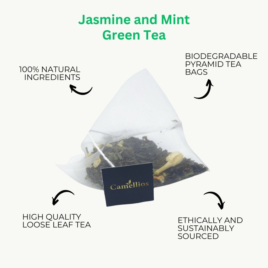 Jasmine & Mint Green Tea by Camellios