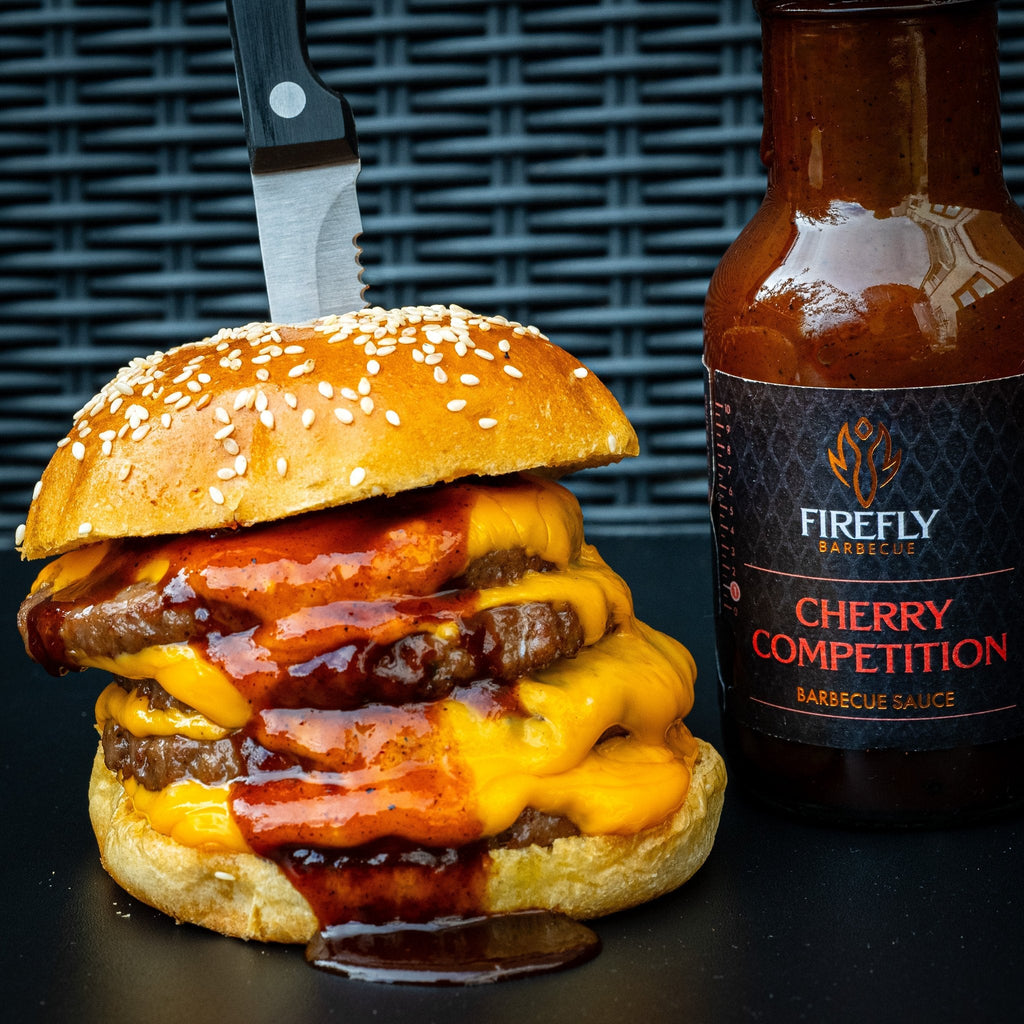 Competition Cherry BBQ Sauce by FireFly Barbecue
