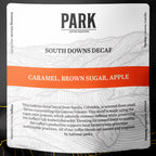 South Downs Decaf Coffee by Park Coffee