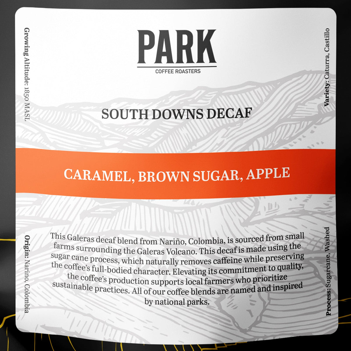 South Downs Decaf Coffee by Park Coffee