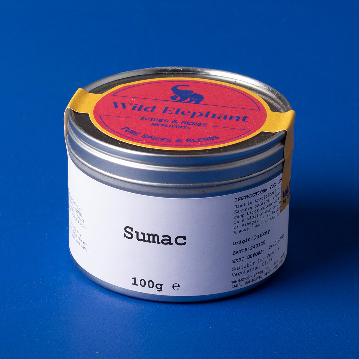 Sumac 100g by Wild Elephant, view 5