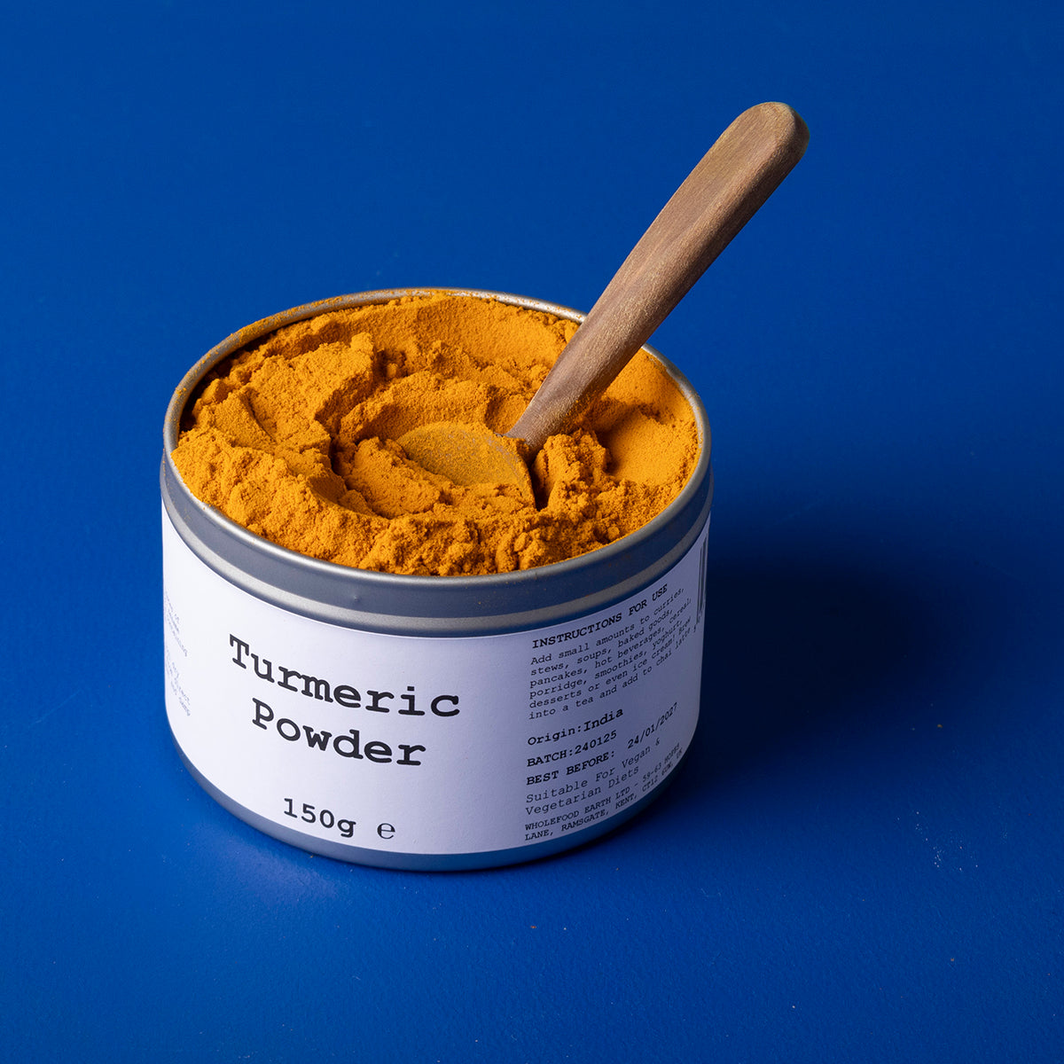 Turmeric Powder 150g by Wild Elephant, view 3