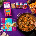 Aubergine and Butternut Squash Dhansak Recipe Kit by Tyga, view 3