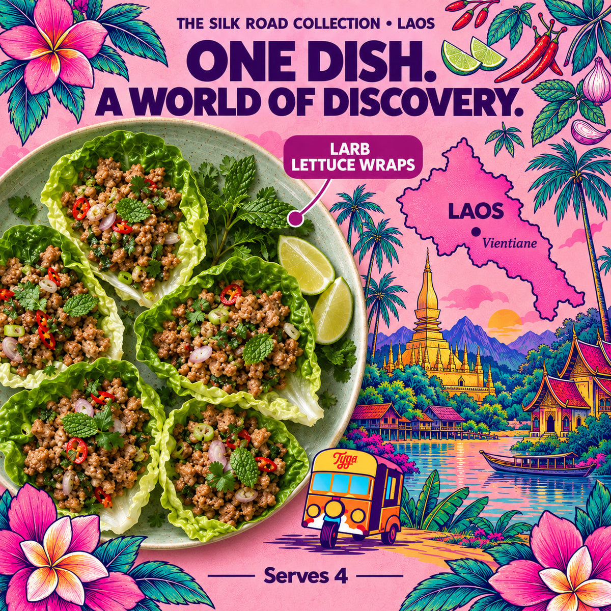 Larb Lettuce Wraps Recipe Kit by Tyga, view 8