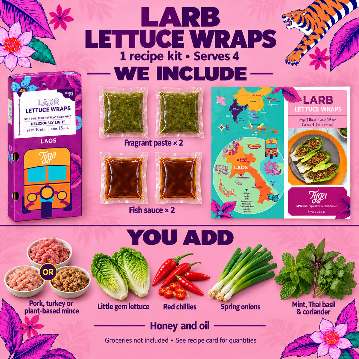 Larb Lettuce Wraps Recipe Kit by Tyga, view 3