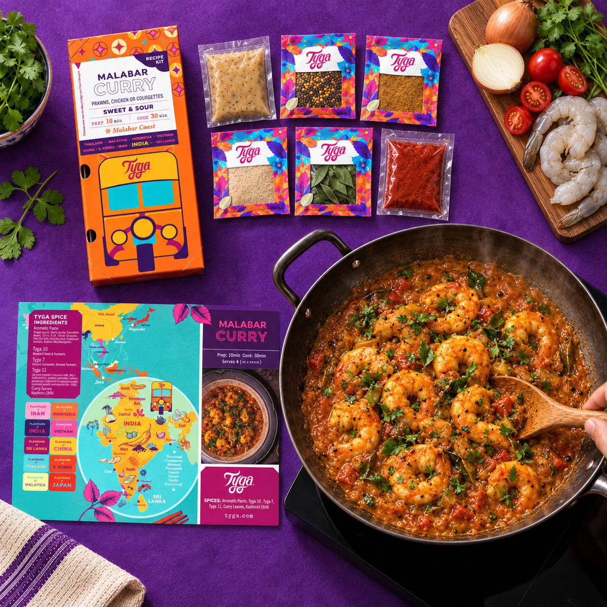 Malabar Curry Recipe Kit by Tyga, view 4