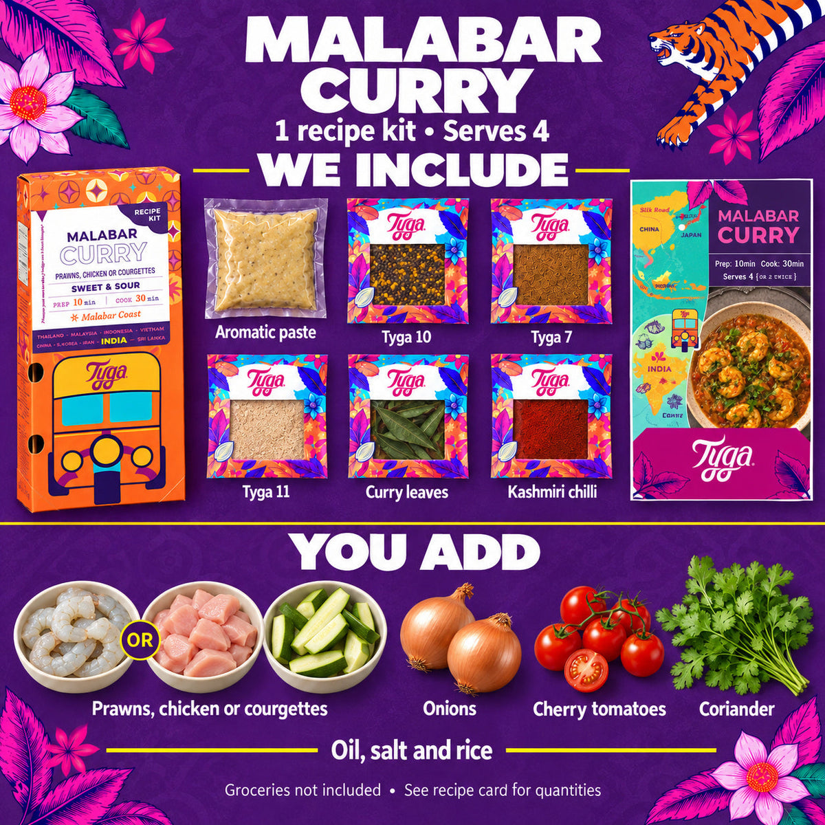 Malabar Curry Recipe Kit by Tyga, view 2