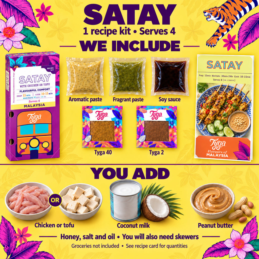 Satay Recipe Kit by Tyga, view 2