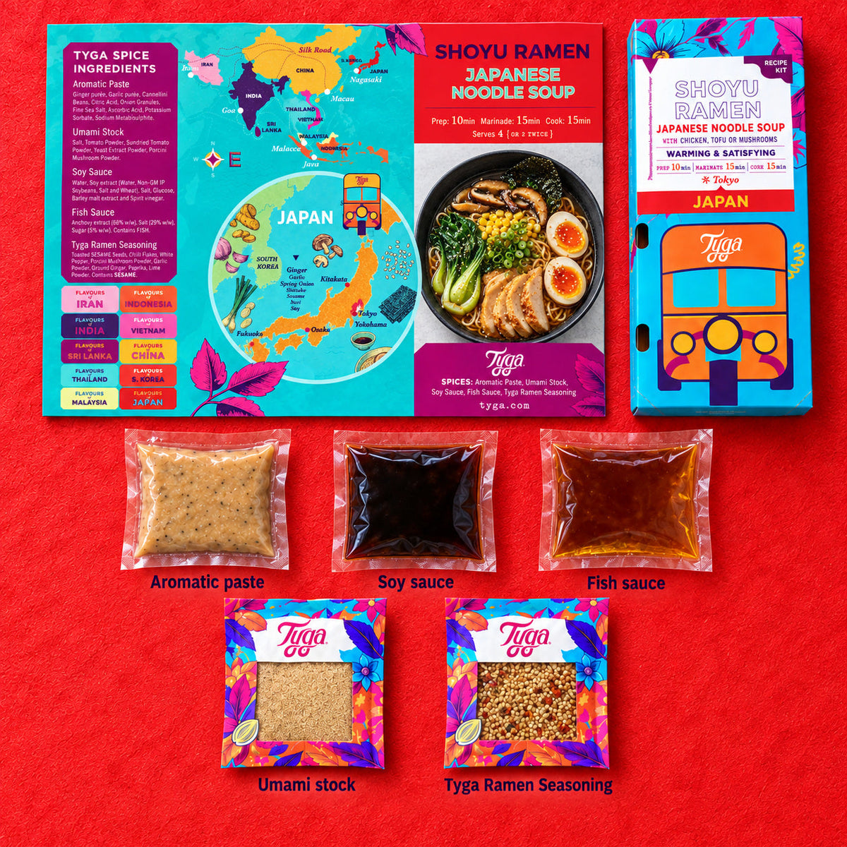 Shoyu Ramen Recipe Kit by Tyga, view 2