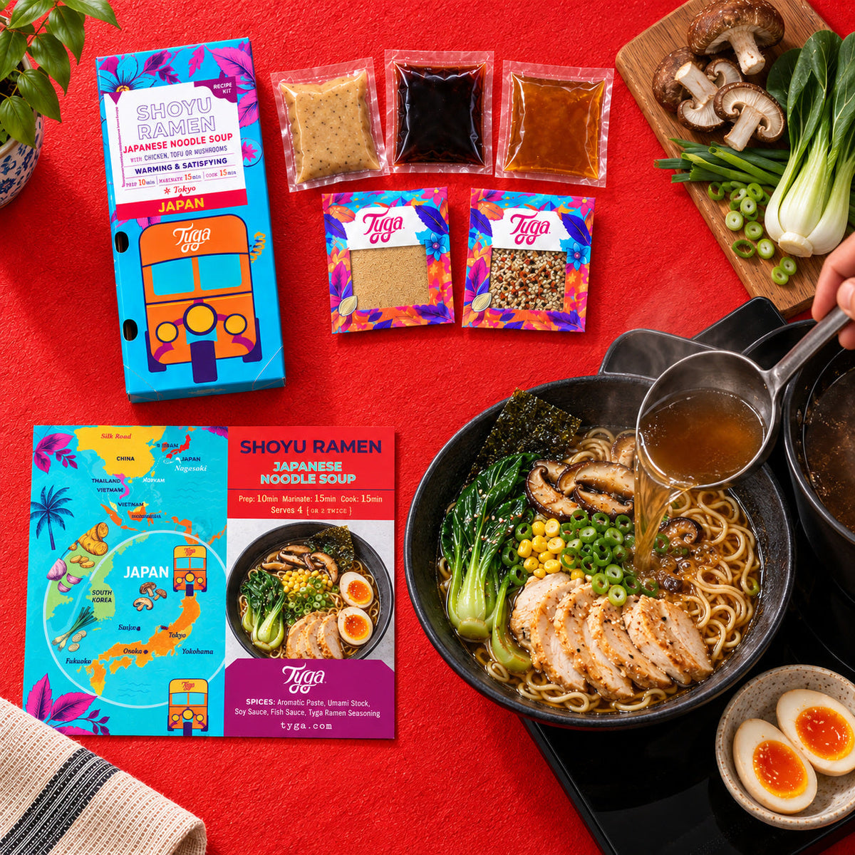 Shoyu Ramen Recipe Kit by Tyga, view 4