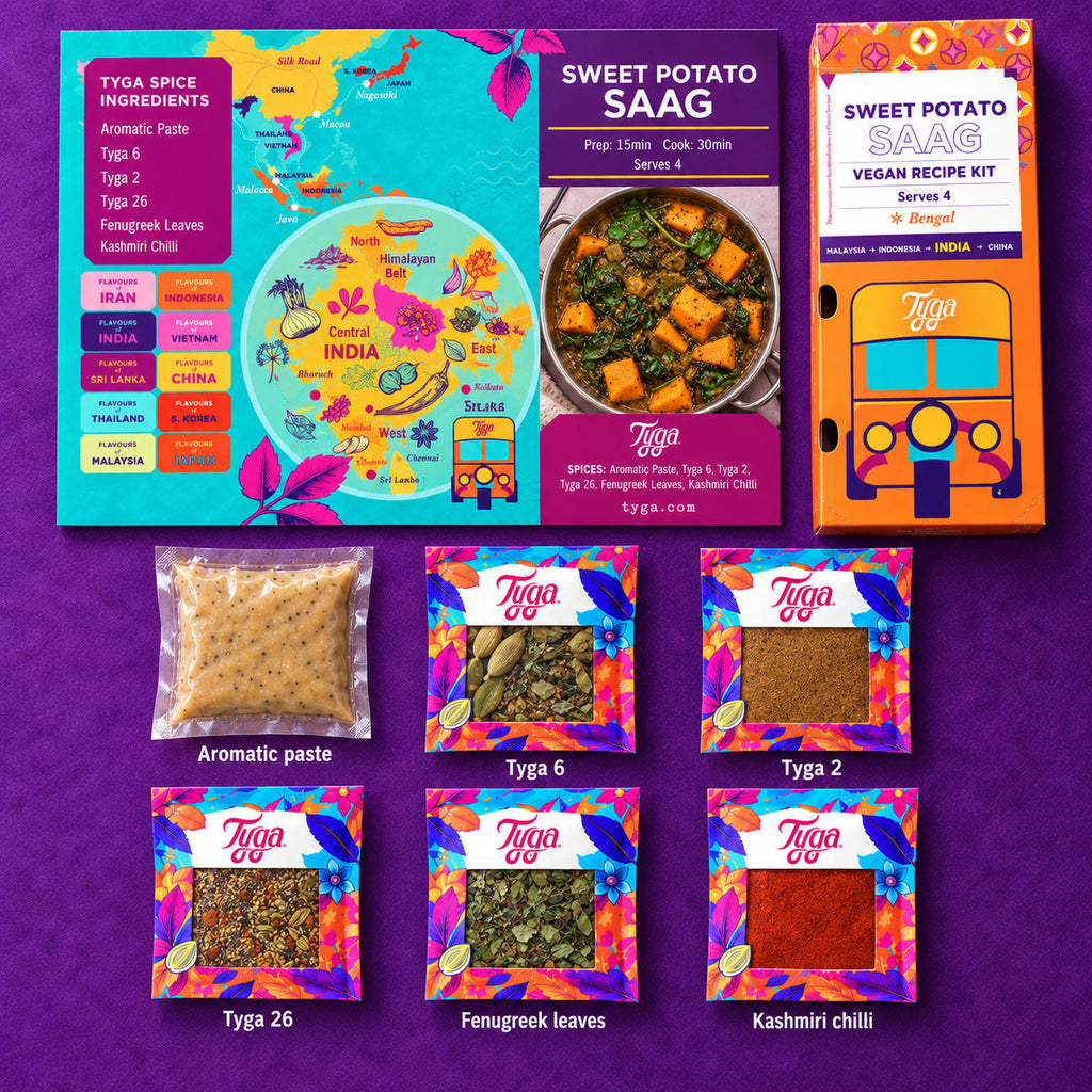 Sweet Potato Saag Recipe Kit by Tyga, view 8