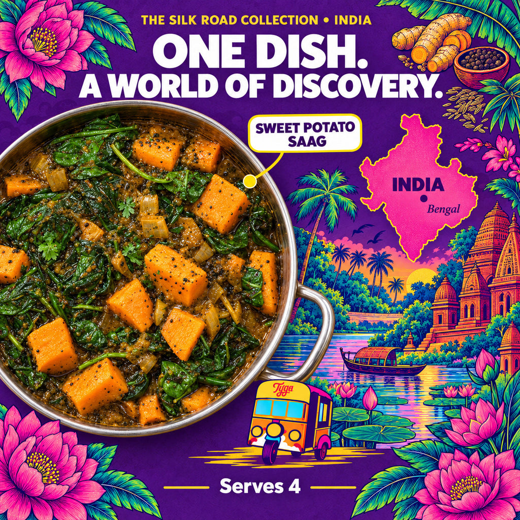 Sweet Potato Saag Recipe Kit by Tyga, view 4