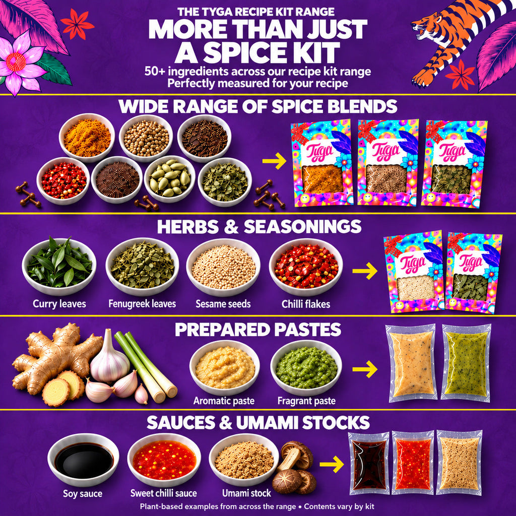 Sweet Potato Saag Recipe Kit by Tyga, view 7