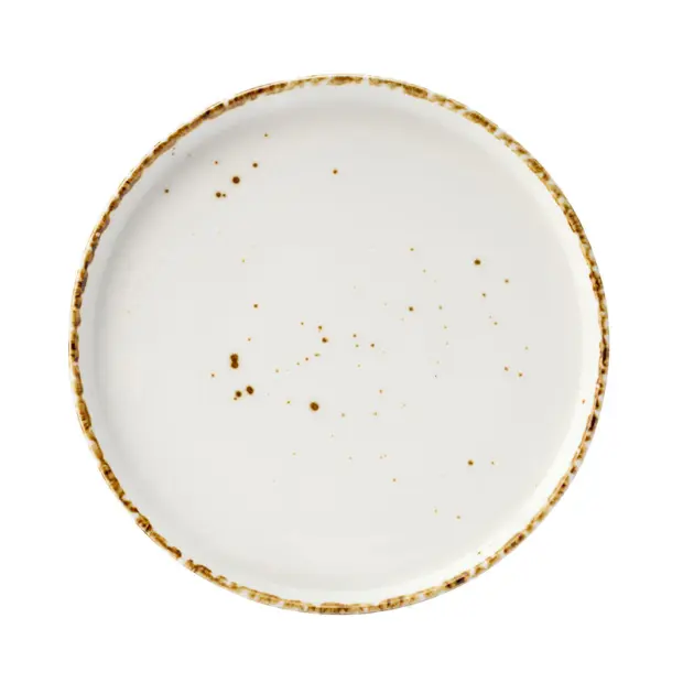 Umbra porcelain coupe plate, 30cm, by Utopia