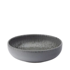Nocturne grey stoneware bowl, 16cm, by Utopia