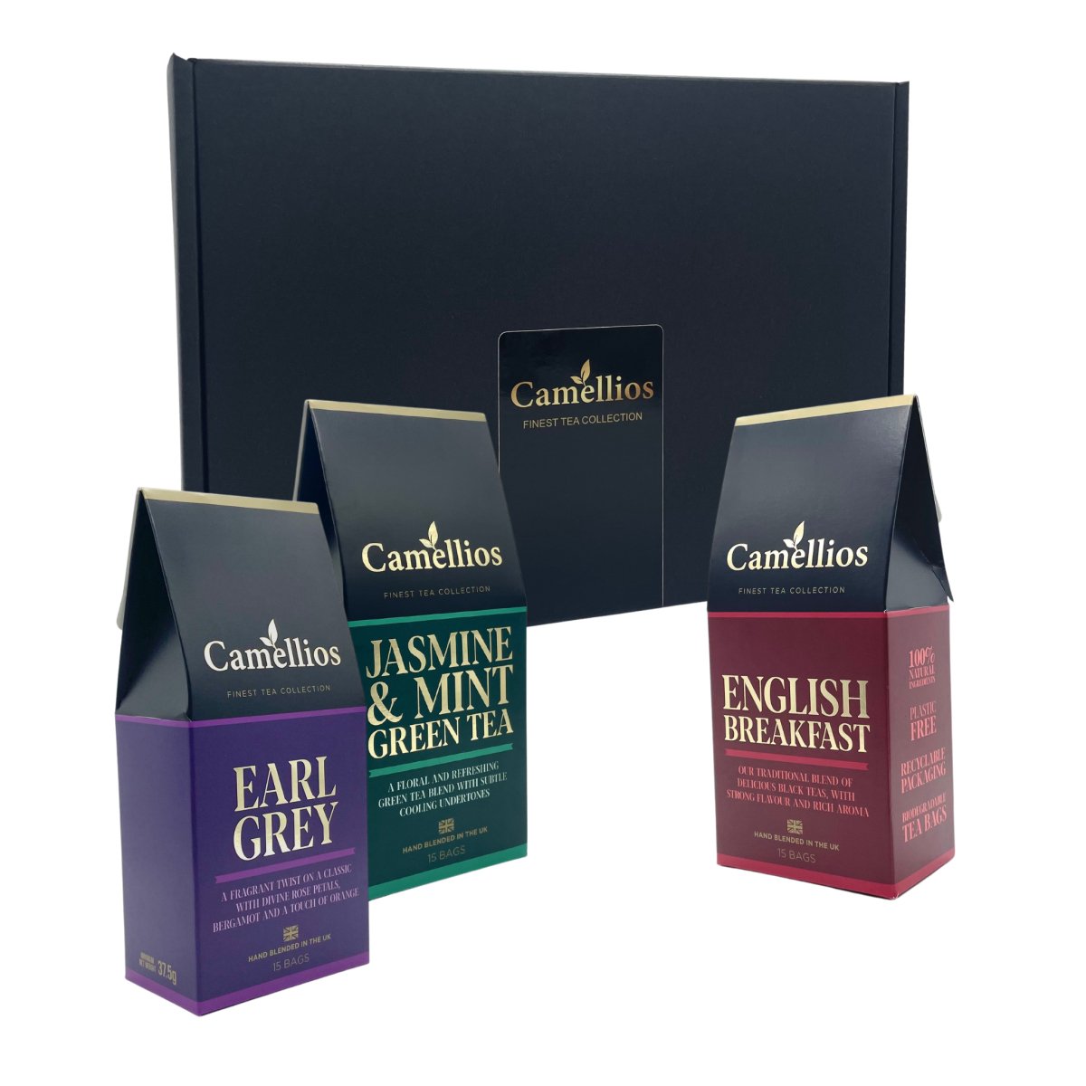 Tea Gift Box: 3 Classic Blends by Camellios