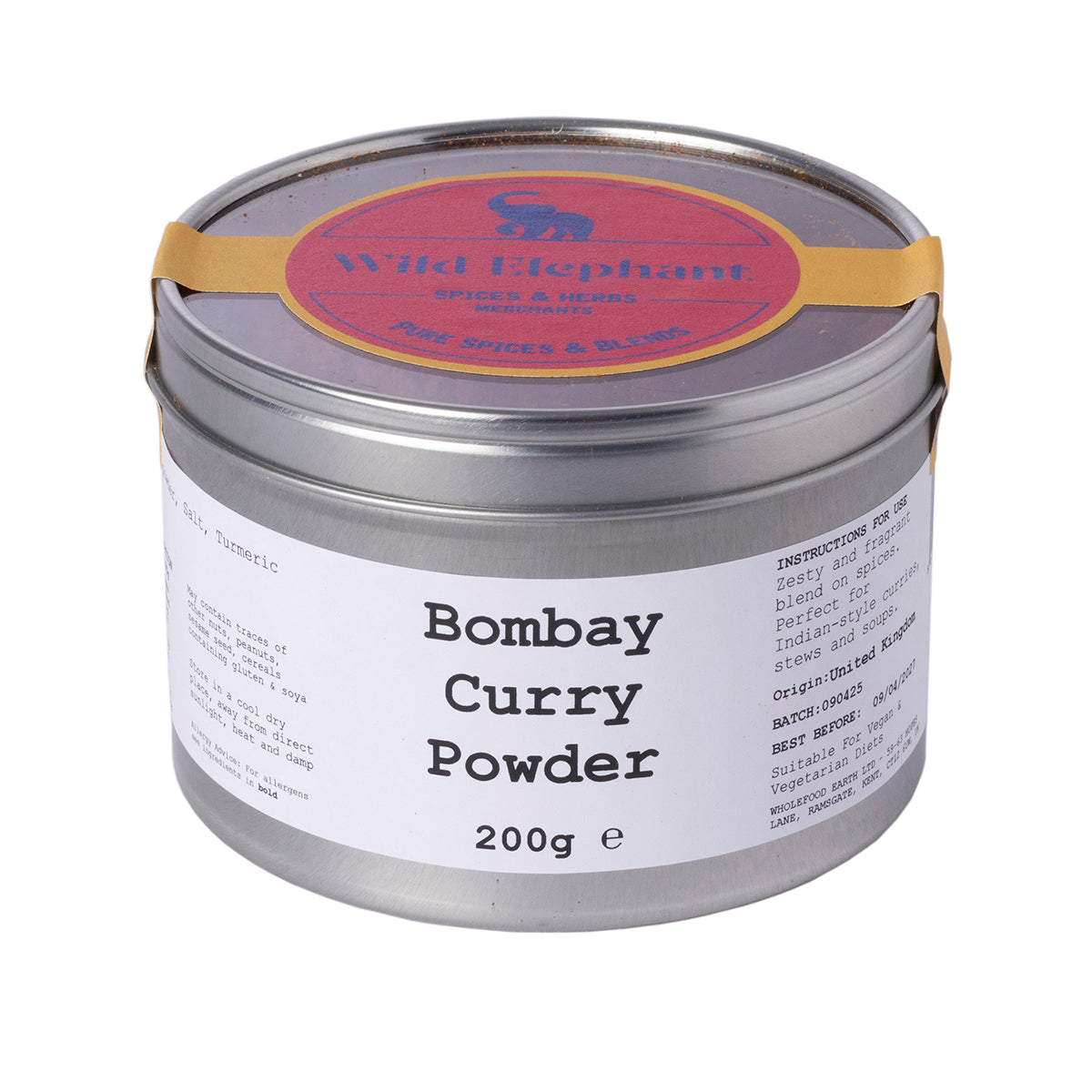 Bombay Curry Powder by Wild Elephant