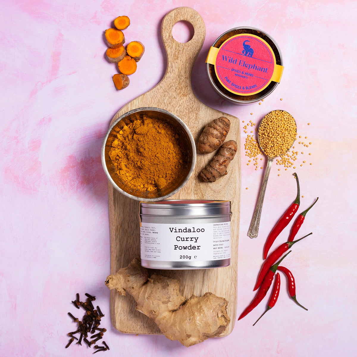 Vindaloo Curry Powder by Wild Elephant, view 2