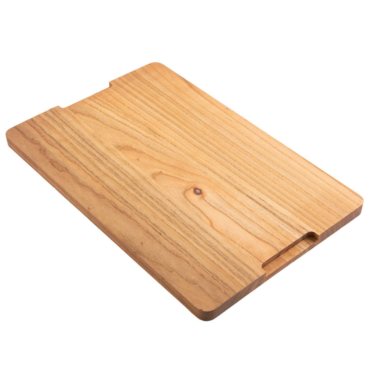Acacia wood cutting board, view 4