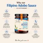 Filipino Adobo Sauce 190ml by RoniB's Kitchen