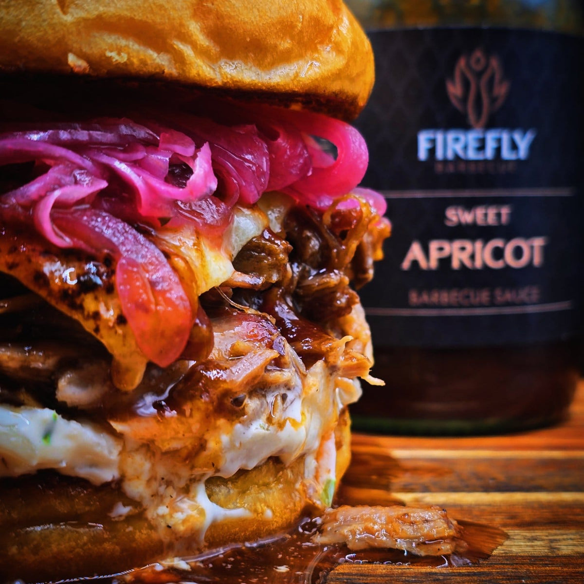 Sweet Apricot BBQ Sauce by FireFly Barbecue