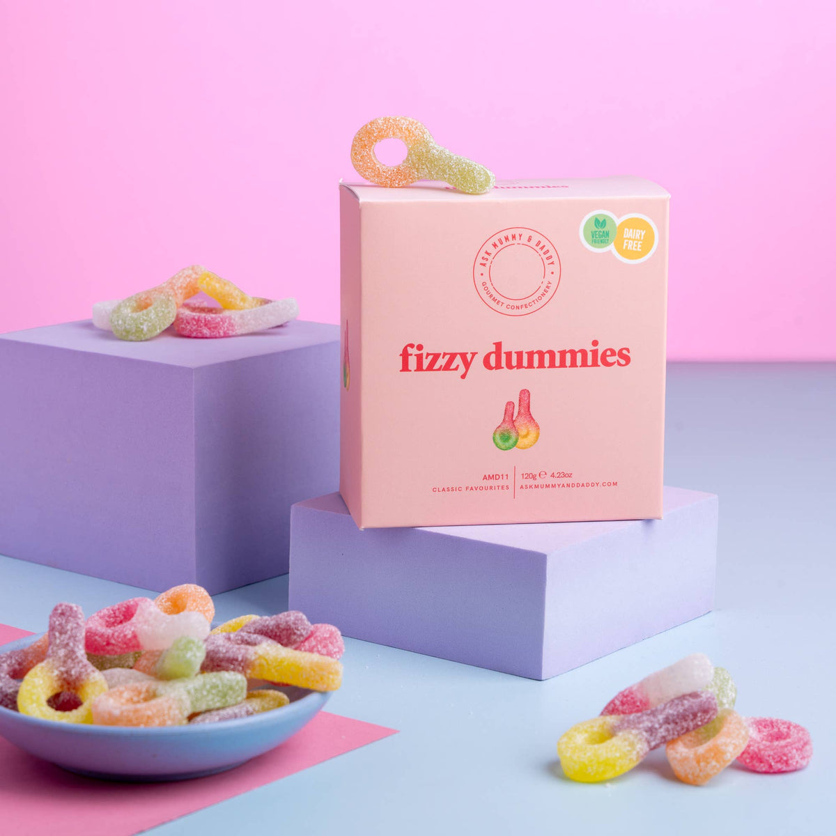Ask Mummy and Daddy Fizzy Dummies Gift Box