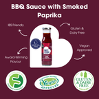 BBQ Sauce with Smoked Paprika 275g bottle, view 2