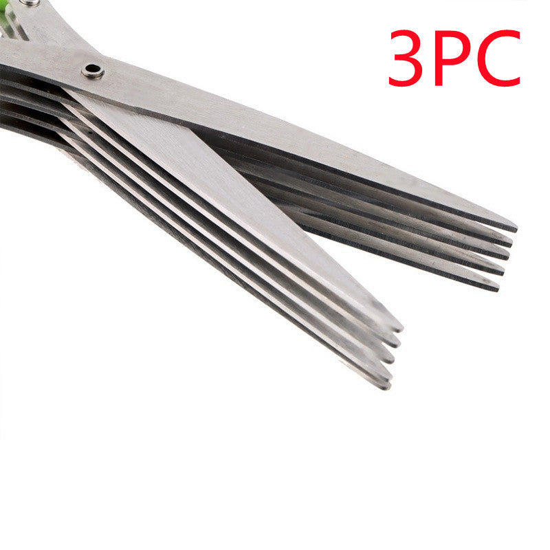Multi-Blade Herb Scissors, stainless steel, view 12