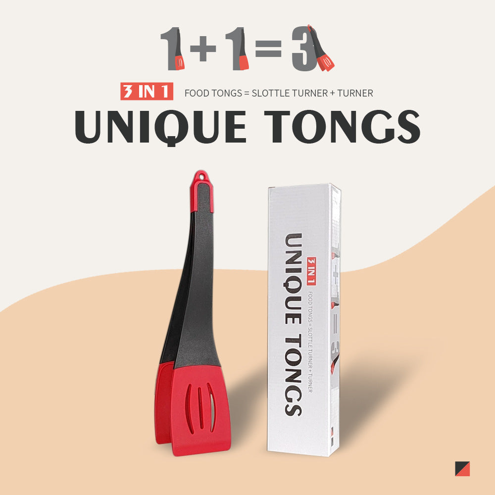 3-in-1 silicone spatula tongs, view 9