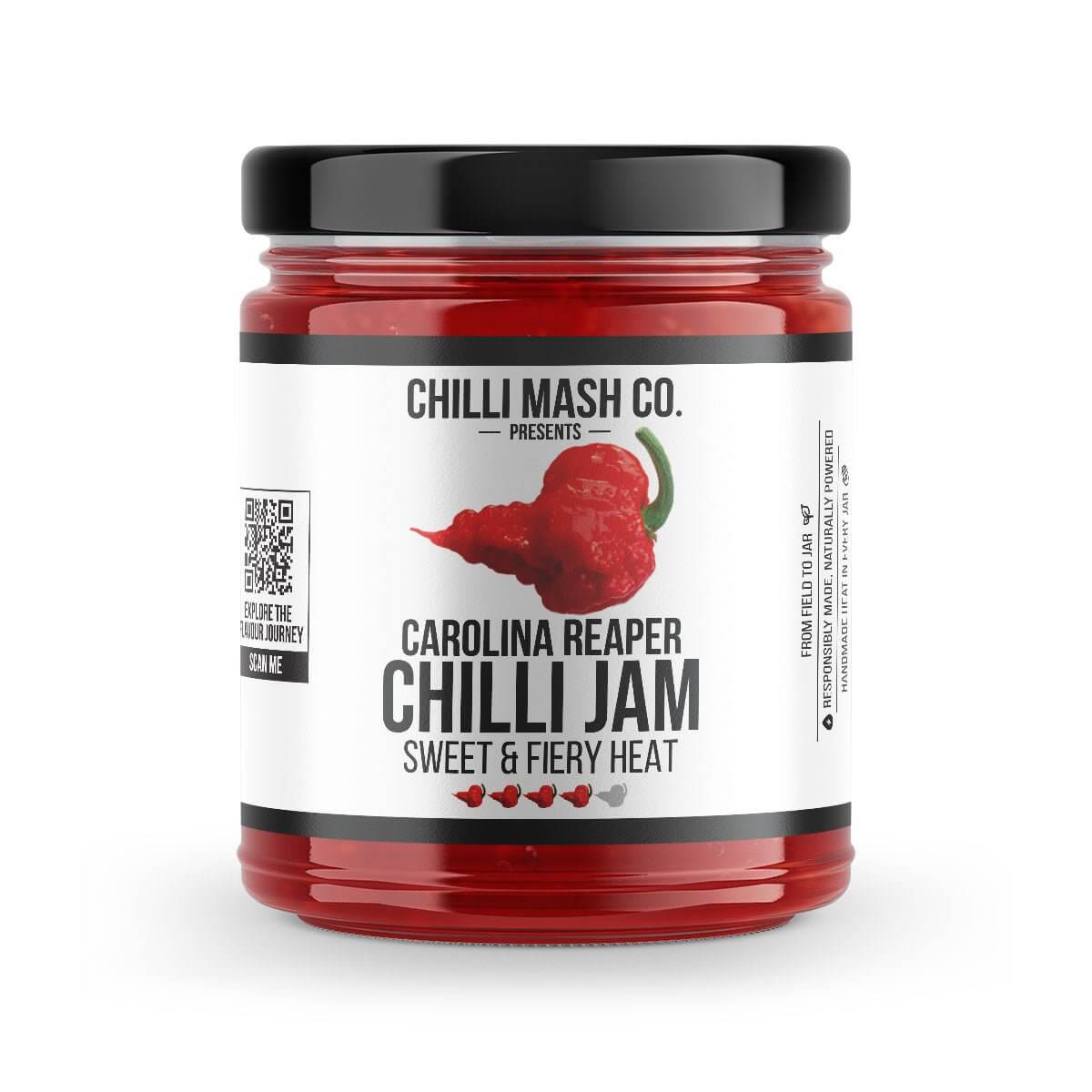 Carolina Reaper Chilli Jam 190g by Chilli Mash Co.