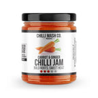 Carrot & Ginger Chilli Jam 190g by Chilli Mash Co.