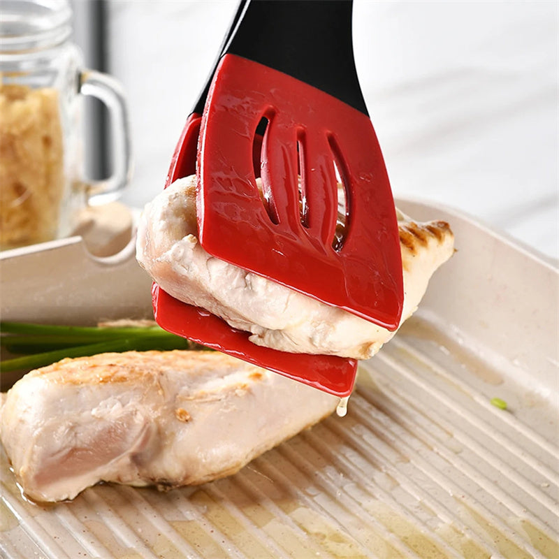 3-in-1 silicone spatula tongs, view 8