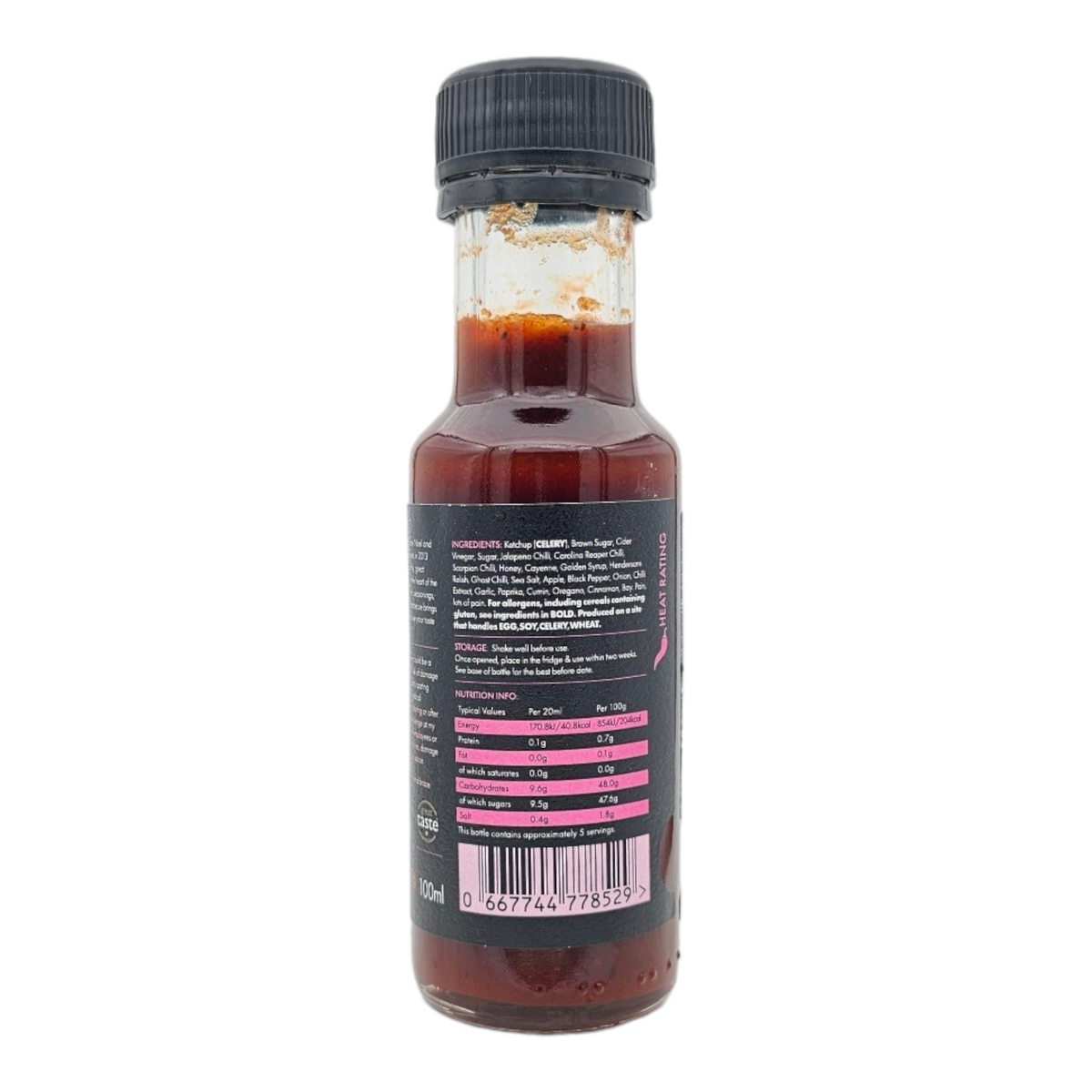 7 Deadly Wings Extreme Hot Sauce by FireFly