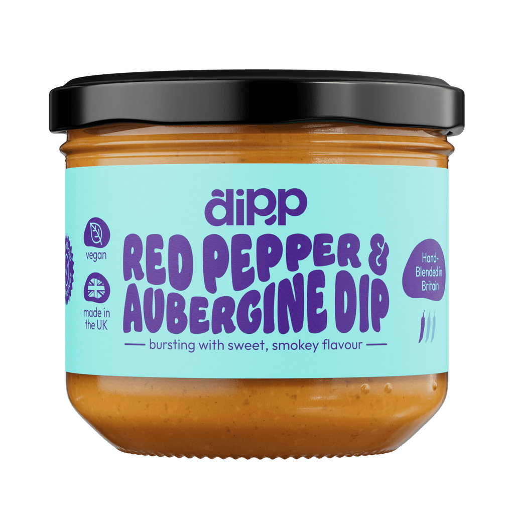 Dipp Red Pepper and Aubergine Dip 350g tub