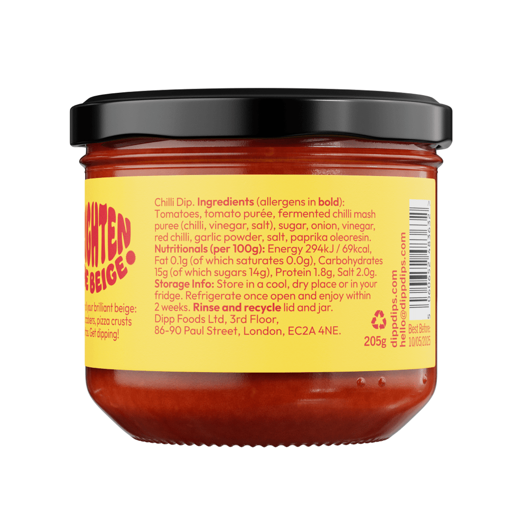 Dipp Spicy Sriracha Chilli Dip 350g tub, view 2