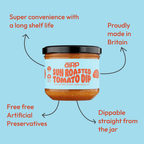 Dipp Sun Roasted Tomato Dip 350g tub, view 4