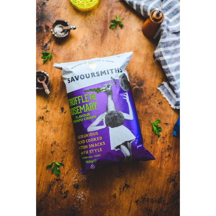 Truffle and Rosemary Flavour Potato crisps