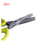 Multi-Blade Herb Scissors, stainless steel, view 14