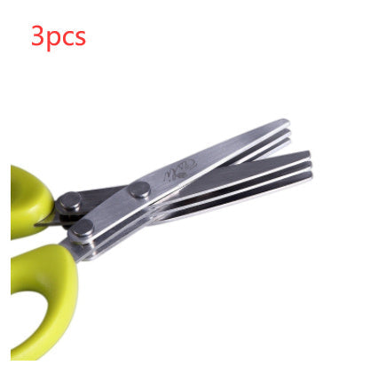 Multi-Blade Herb Scissors, stainless steel, view 14