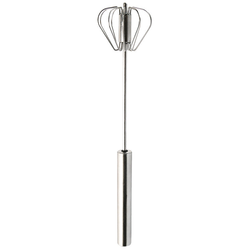 Stainless steel semi-automatic push whisk, view 10