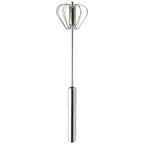 Stainless steel semi-automatic push whisk, view 10