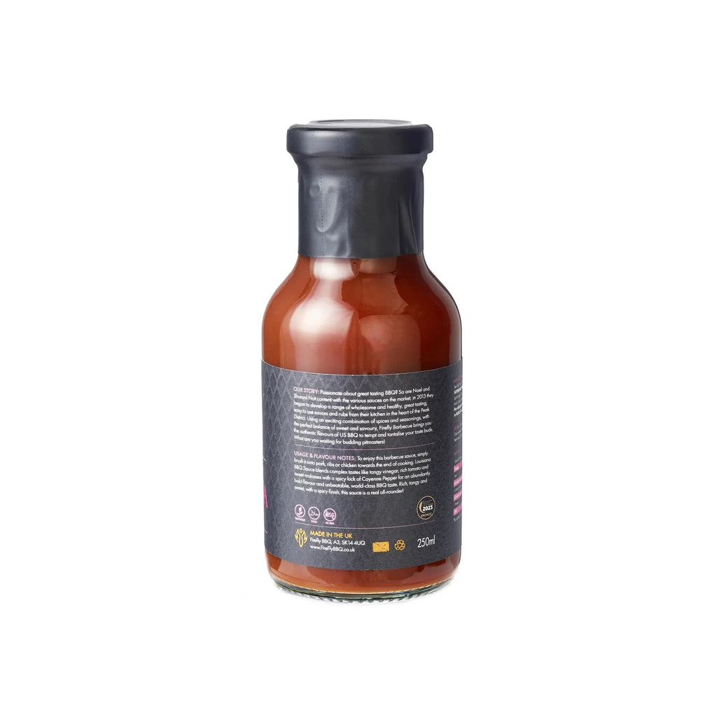 Louisiana Rib & Wing BBQ Sauce by FireFly Barbecue