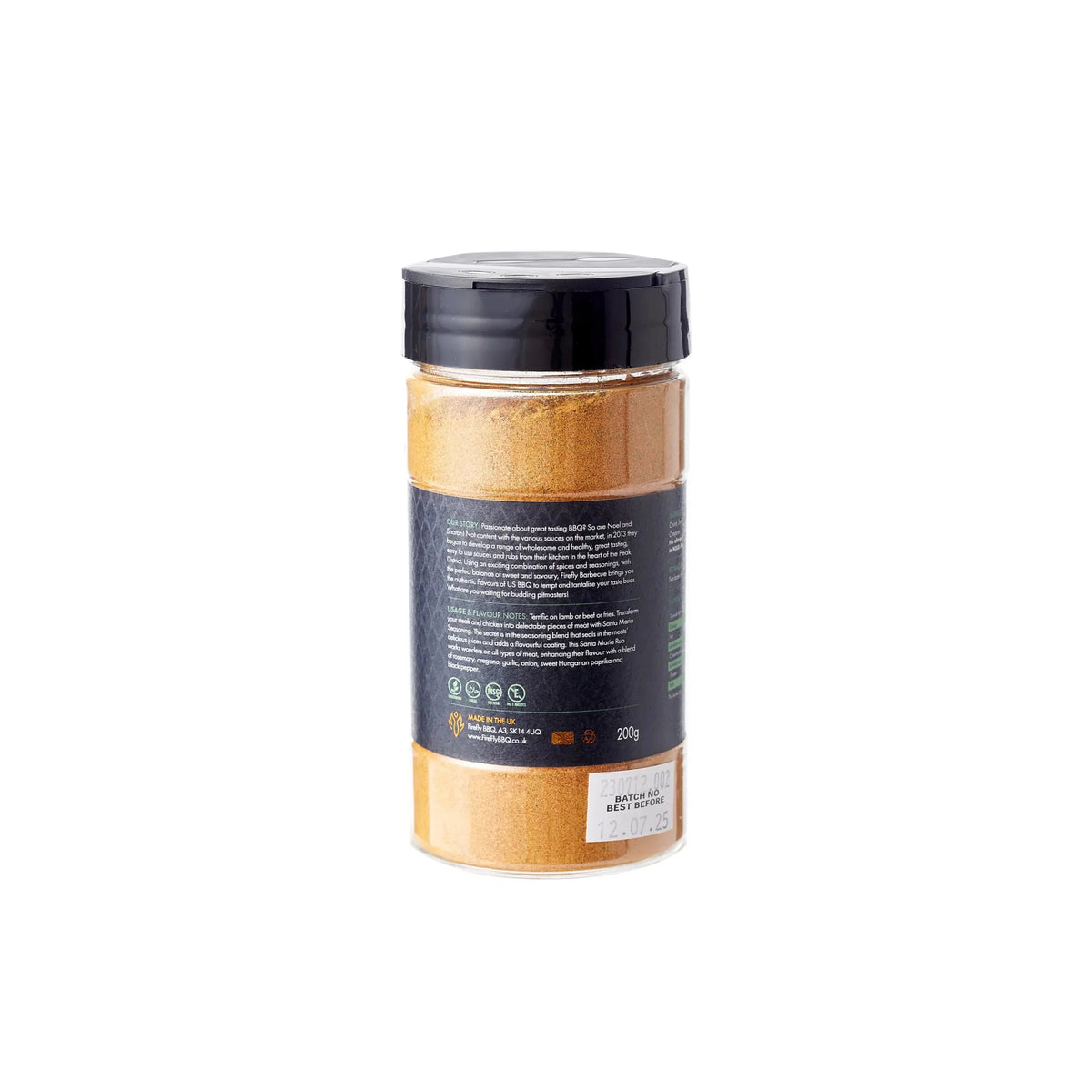 Santa Maria BBQ Seasoning Rub by FireFly Barbecue