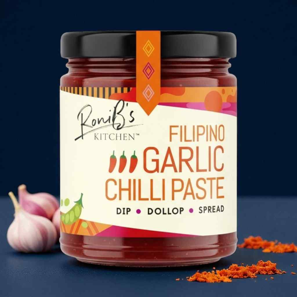 Filipino Garlic Chilli Paste by RoniB's Kitchen