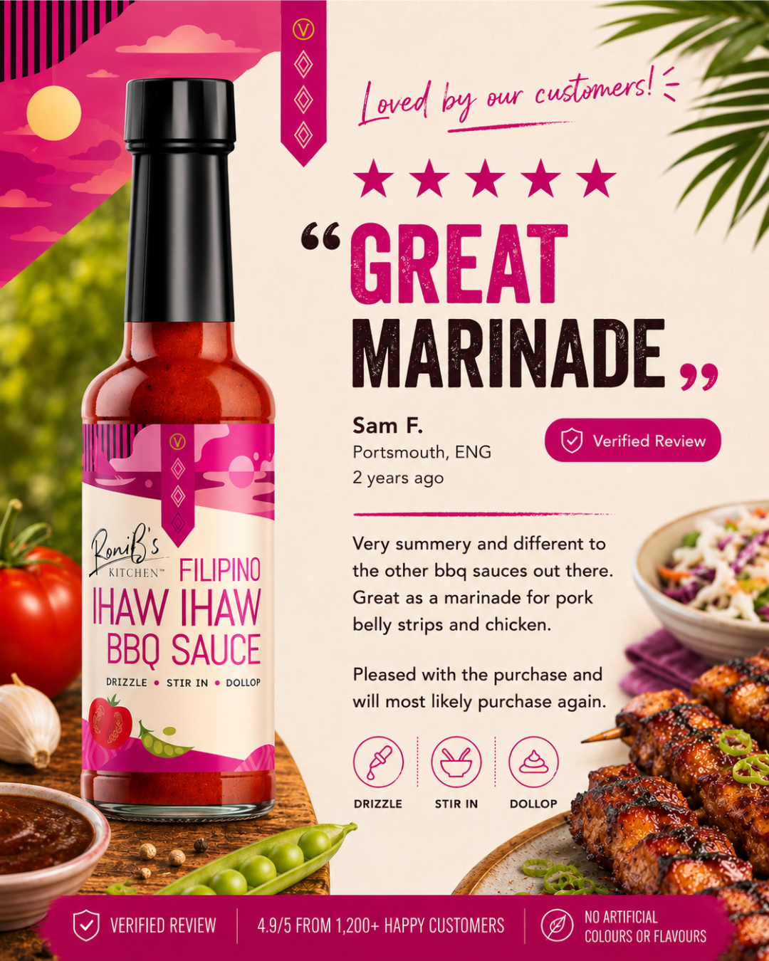 Filipino Ihaw Ihaw BBQ Sauce by RoniB's Kitchen